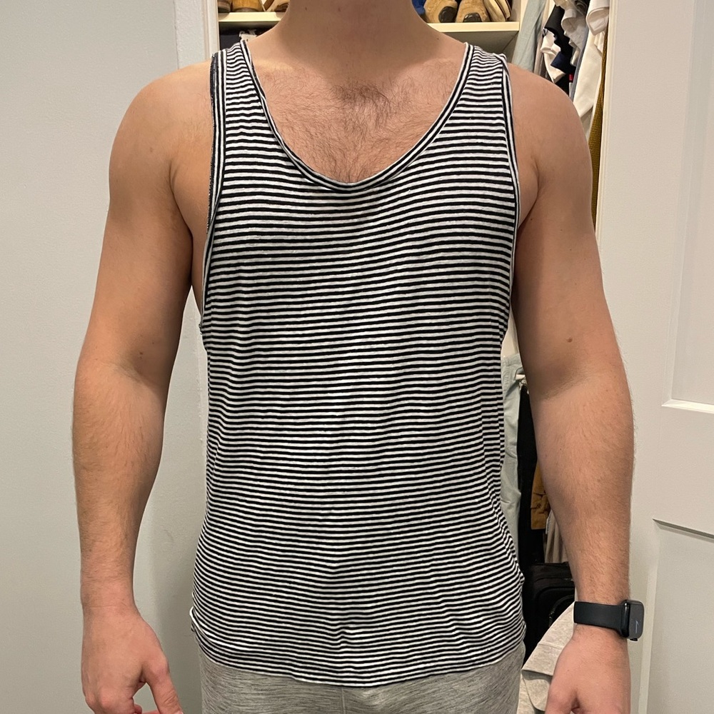 All Saints Striped Tank